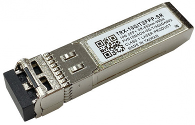 QNAP Módulo Transceptor TRX-10GITSFPP-SR SFP+, 10000 Mbit/s, 300 Metros, 850nm 