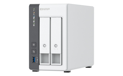 QNAP TS-216G-US NAS de 2 Bahías, 4GB, ARM Cortex-A55 2GHZ, DDR4, SATA, 2x USB 2.0 ― No incluye discos 