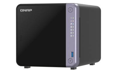 QNAP TS-4X32 NAS de 4 Bahías, 512GB, Alpine AL-524 2GHz, USB, Negro ― no Incluye Discos Duros 