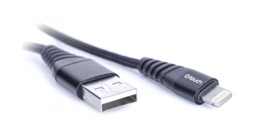 Q-Touch Cable USB-A Macho - Lightning Macho, 1 Metro, Negro 