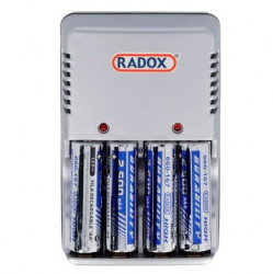 Cargador de pilas AA AAA 9v Radox 660-166