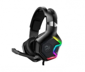 Raiju Audífonos Gamer K10 PRO RGB, Alámbrico, 2.2 Metros, 3.5mm/USB, Negro 