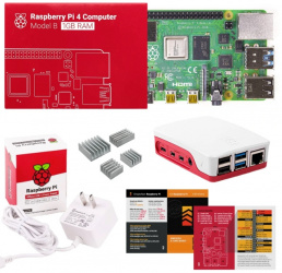 Raspberry Placa de Desarrollo Pi 4, WiFi, 1GB RAM, 2x USB 2.0, 2x USB 3.0 