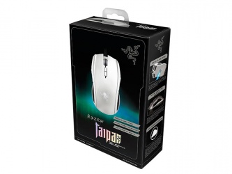 Mouse Gamer Razer Láser Taipan, Alámbrico, USB, 8200DPI, Blanco 