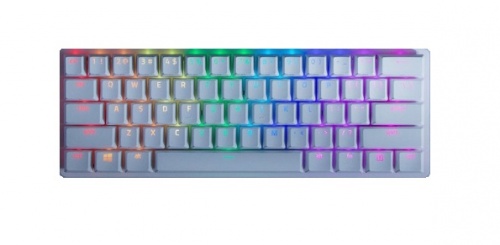 Teclado Gamer Razer Huntsman Mini RGB, Teclado Mecánico, Switch Optical, Alámbrico, Blanco, (Inglés) 