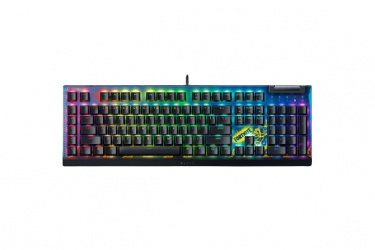 Teclado Gamer Razer BlackWidow V4 X LED RGB, Teclado Mecánico, Razer Yellow, Alámbrico, USB, Negro, Inglés 