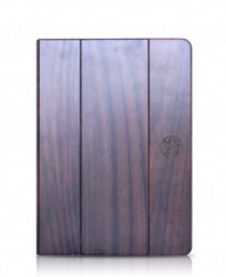 Reveal Funda de Cuero Nara Wooden para iPad Mini 2, Café 