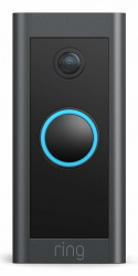 Ring Timbre Inteligente Video Doorbell, Inalámbrico, Negro 