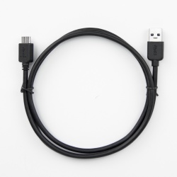 Rocstor Cable USB A Macho - Micro USB B Macho, 90cm, Negro 