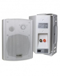 Romms Bocina para Exterior SC-115, Alámbrico, 2 Vías, 30W RMS, Blanco 