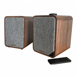 Ruark Audio Bocinas MR1B-WAL, Alámbrico/Inalámbrico, 2.0 Canale, 2.5W RMS, Nuez - 2 Piezas 