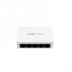 Switch Ruijie Gigabit Ethernet RG-ES05G-L, 5x RJ-45 10/100/1000Mbps, 1 Gbit/s, 2.000 Entradas - No Administrable 