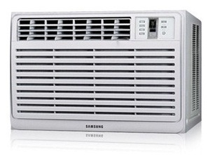 Samsung Aire Acondicionado AW08NHAB, Sistema Ventana, 8000 BTU/h, 2340W, Blanco 