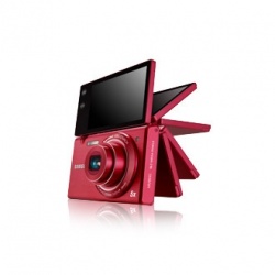 Cámara Digital Samsung MV800, 16.1P, Zoom óptico 5x, 3D Ready, Pantalla Multiángulo de 180°, Plata 