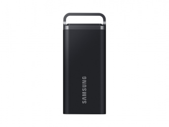 SSD Externo Samsung T5 EVO, 4TB, USB 3.2 Gen 1, Negro, Resistente a Golpes - para Mac/PC 