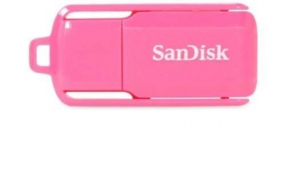 Memoria USB SanDisk Cruzer Neon, 4GB, USB 2.0, Rosa 