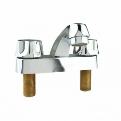 Sanplom Llave Mezcladora para Lavabo de Baño 8955, 0.25 kg/cm², Cromo 