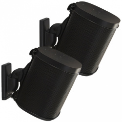 Sanus Soporte de Pared Giratorio para Bocinas WSWM22-B1, Negro, para Sonos ONE/PLAY:1/PLAY:3 