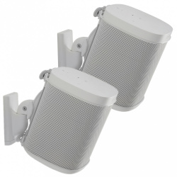 Sanus Soporte de Pared Giratorio para Bocinas WSWM22-W1, Blanco, para Sonos ONE/PLAY:1/PLAY:3 