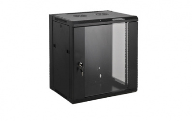 Saxxon Gabinete para Pared, 6U, hasta 60kg, Negro 