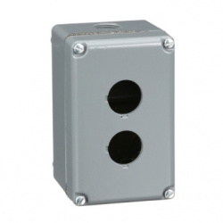 Schneider Electric Botonera Doble 9001KY2, Alámbrico, Gris 