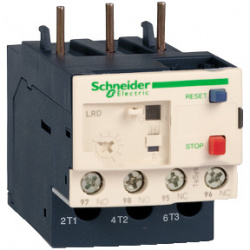 Schneider Electric Relevador de Protección LRD22, 16 -24A, Entrada 690V, 400Hz, Clase 10A 