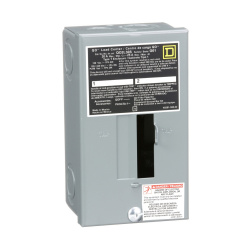 Schneider Electric Centro de Carga QO2L30S, 2 Polos, 30A, Empotrar, Gris 