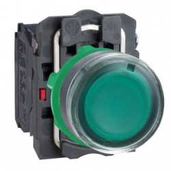 Schneider Electric Luz Piloto XB5AW33G5, Verde 