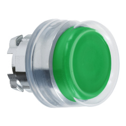 Schneider Electric Botón Pulsador ZB4BP3, Verde 