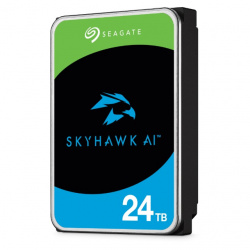 Disco Duro para Videovigilancia Seagate SkyHawk 3.5'', 24TB, SATA III, 6 Gbit/s, 7200RPM, 512MB Cache 