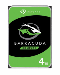 Disco Duro Interno Seagate Barracuda 3.5'', 4TB, SATA III, 6 Gbit/s, 5400RPM, 256MB Cache ― Sin empaque original. 