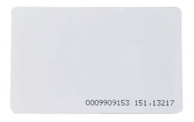 Securitag Tarjetas PVC de Proximidad RFID, 8.6 x 5.4cm, Blanco, Paquete de 50 Piezas 