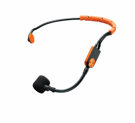 Shure Micrófono Condensador de Diadema SM31FH, Alámbrico, 600 Ohmios, Negro/Naranja 