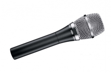 ﻿Shure Micrófono SM86, Inalámbrico, Negro/Plata 