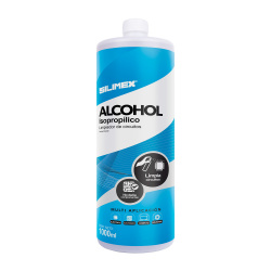 Silimex Alcohol Isopropilico para Limpieza de PC's y Electrónica, 1 Litro 