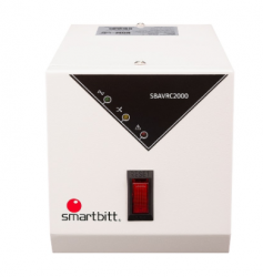 Regulador Smartbitt R-BITT AC2000, 1200W, 2000VA, 1 Contacto 