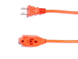 Smartbitt Extensión de Uso Rudo SBEC-HD05M, 3 Salidas AC, 13A, 5 Metros, Naranja 