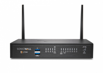 Firewall SonicWall TZ270, Inalámbrico, 2000Mbit/s, 8x RJ-45 ― Essential Edition 1 Año 