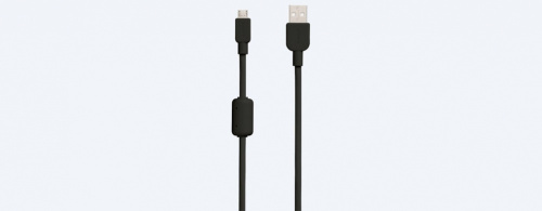 Sony Cable USB-A Macho - Micro USB Macho, 3 Metros, Negro 