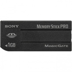 Memoria Flash Sony Memory Stick Pro, 1GB, MSX1GST 