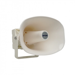 Spon Bocina IP para Exterior GEN-6391A03, Alámbrico, 30W, Blanco 