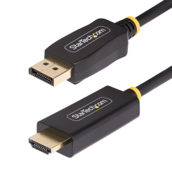 Startech.com Cable Adaptador de Video DisplayPort Macho - HDMI Macho, 4K, 3 Metros, Negro 