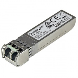 StarTech.com Módulo Transceptor de Fibra Canal SFP+ de 8 Gigabit, Mini GBIC, Multimodo LC, 300m, para HP AJ716B 