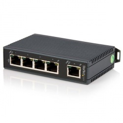 Switch StarTech.com Ethernet IES5100, 5 Puertos, 2048 Entradas - No Administrable 