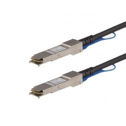 StarTech.com Cable JG326AST QSFP+ Macho - QSFP+ Macho, 1 Metro, Negro 