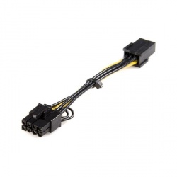 Startech.com Cable de Poder PCI Express 6-pin - 8-pin, 15cm 