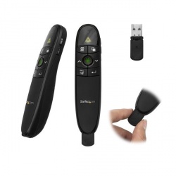 StarTech.com Presentador Láser PRESREMOTEG, USB, Negro 