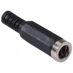 Steren Adaptador Invertido 2.1mm Hembra, Negro 