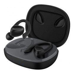 Steren Audífonos Intrauriculares Deportivos con Micrófono FreePods Sport, True Wireless Stereo, Inalámbrico, Bluetooth, Negro 