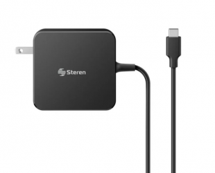 Steren Adaptador/Cargador de Corriente COM-1395, 65W, para MacBook/MacBook Pro 